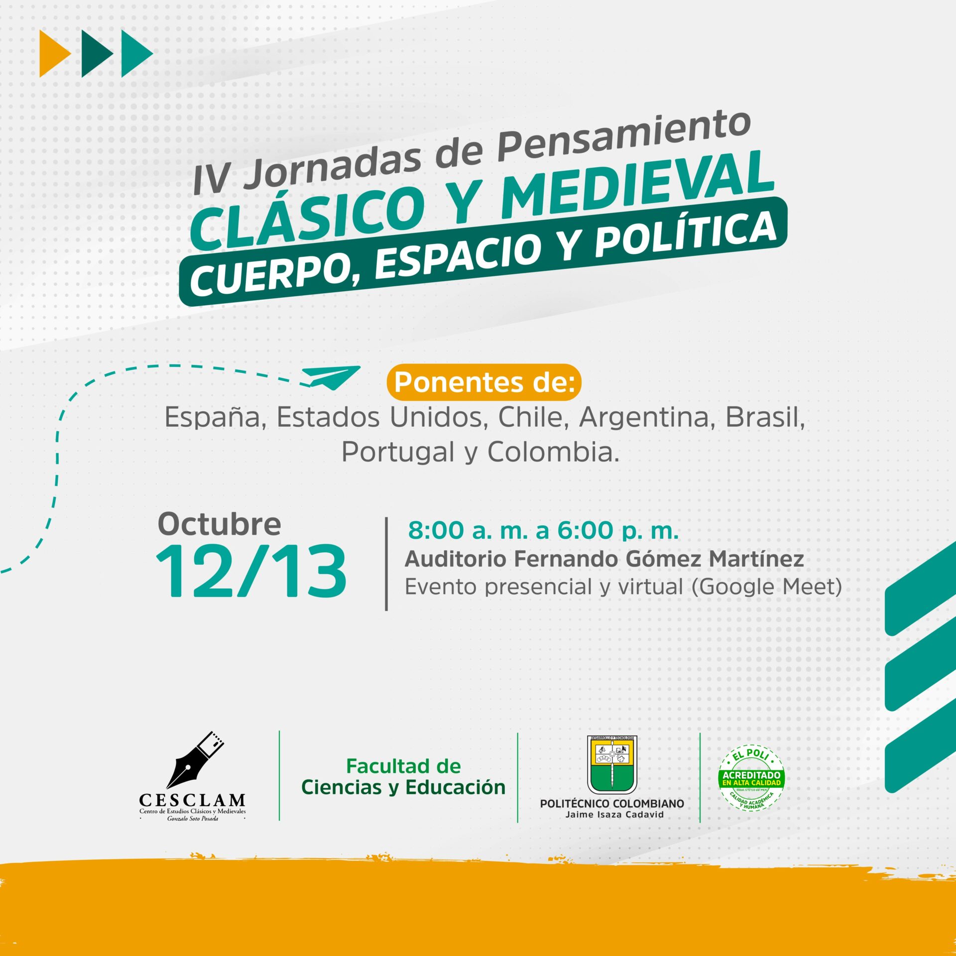Todos los Eventos 28 IV JORNADAS post